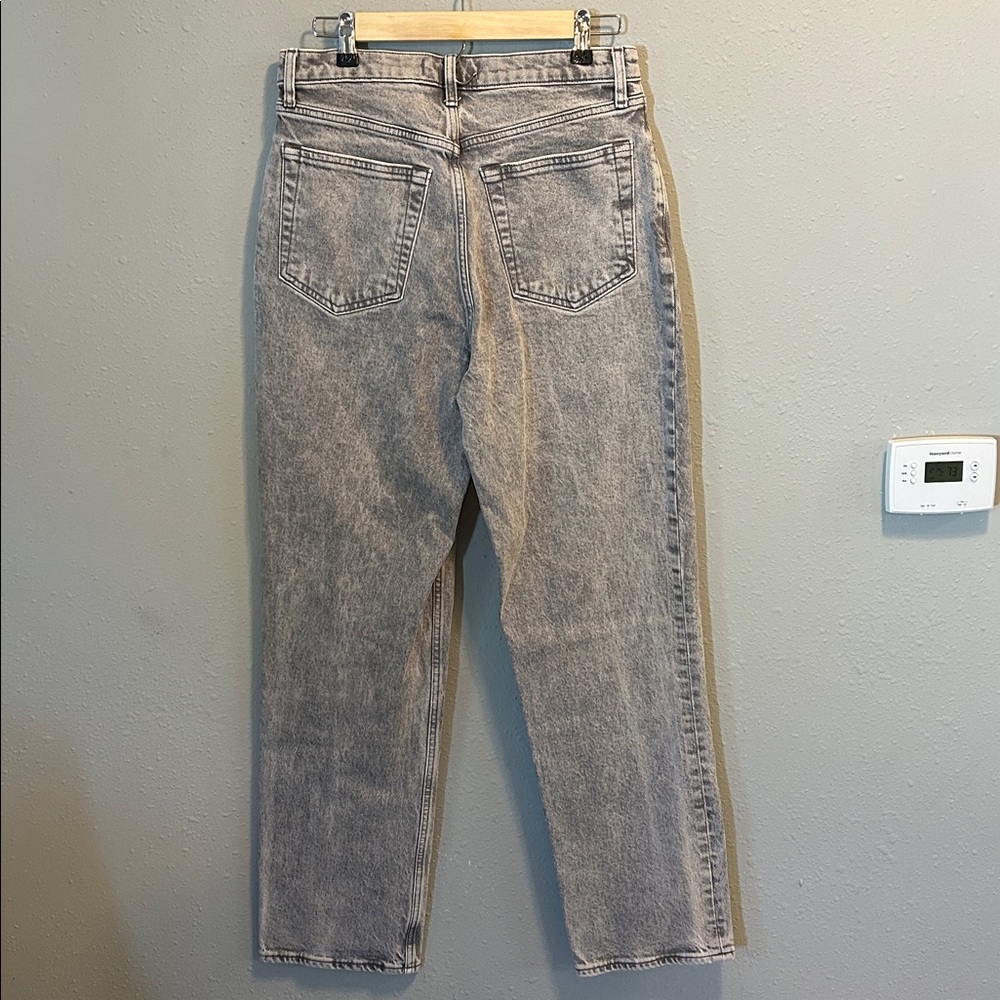 Abercrombie & Fitch The 90s Straight Ultra High Rise Jeans‎ - Gray - Picture 6 of 7